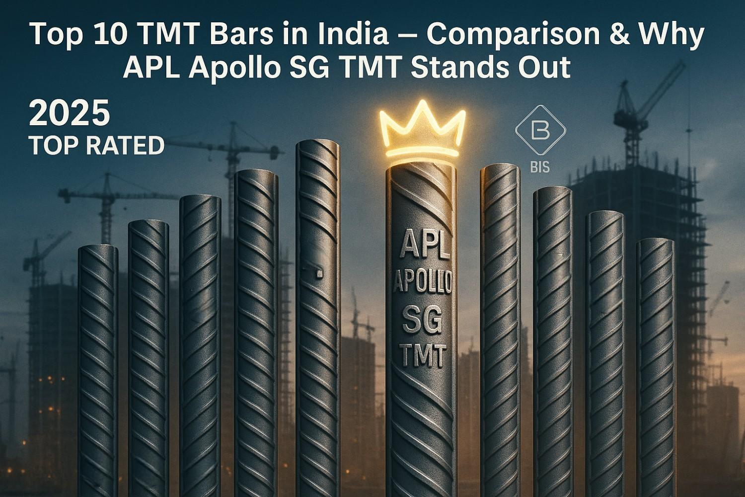 Top 10 TMT Bars in India 2025