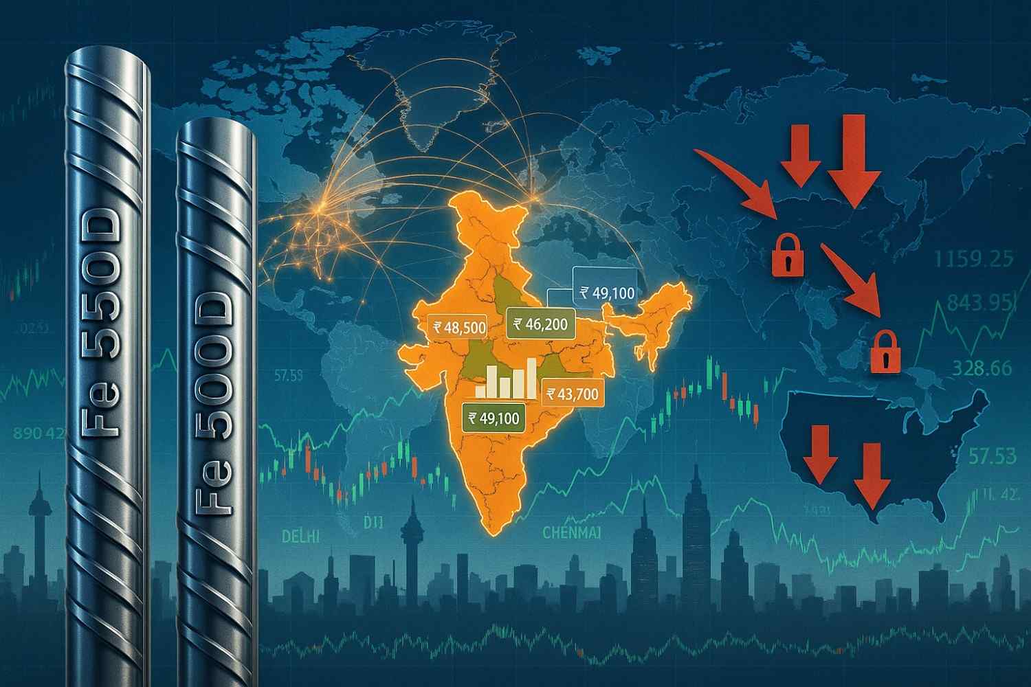 TMT bar price trends 2025