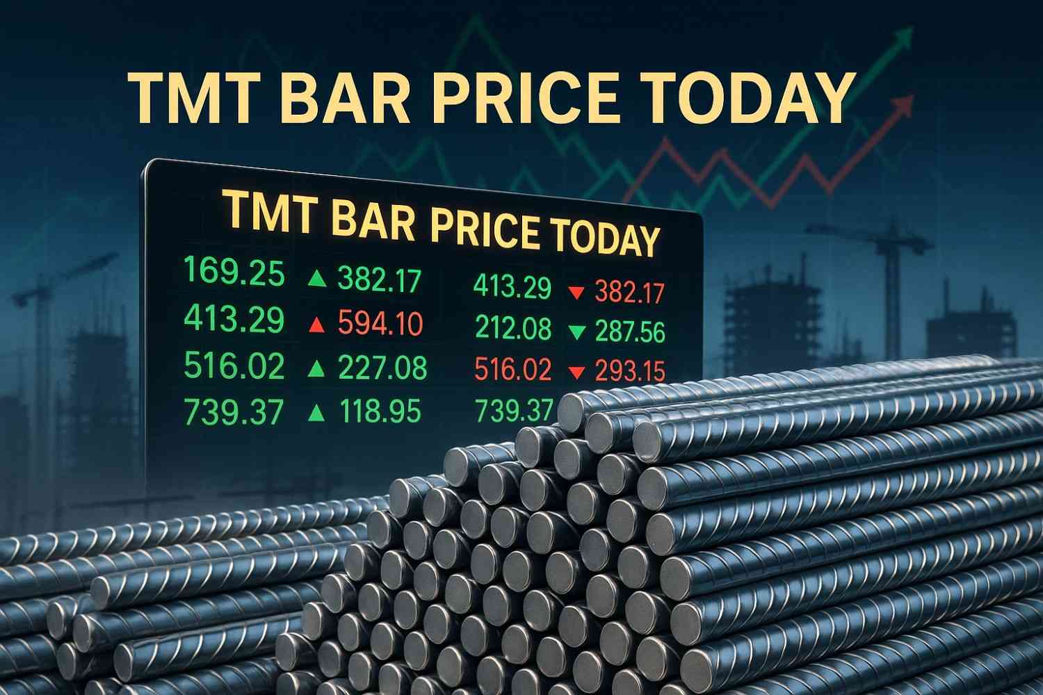 TMT Bar Price Today