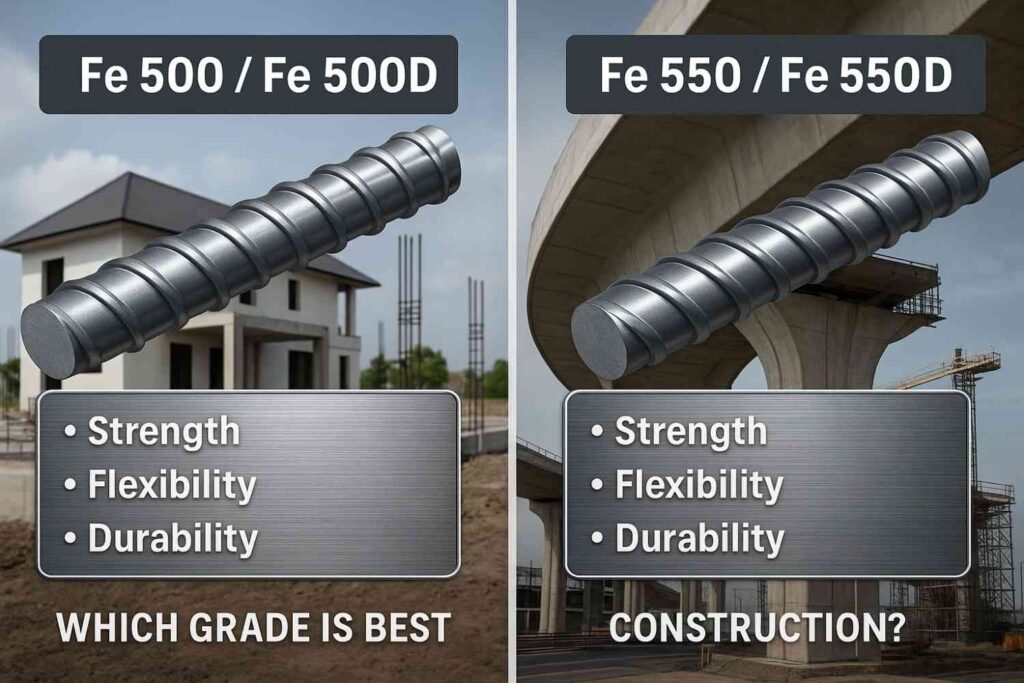 Fe 500 vs Fe 550