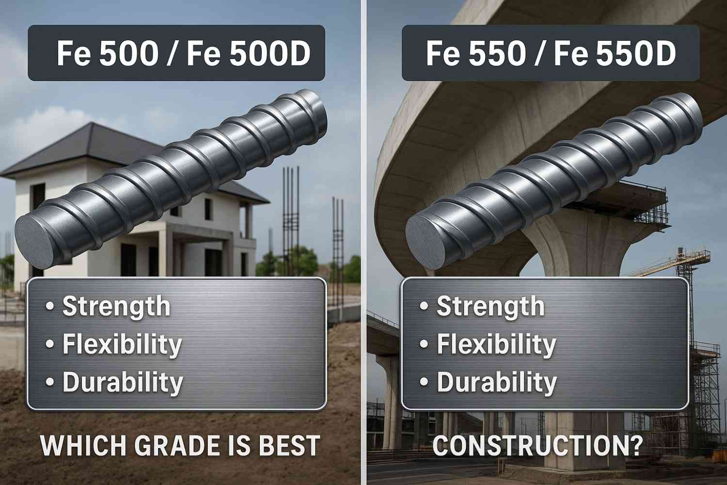 Fe 500 vs Fe 550