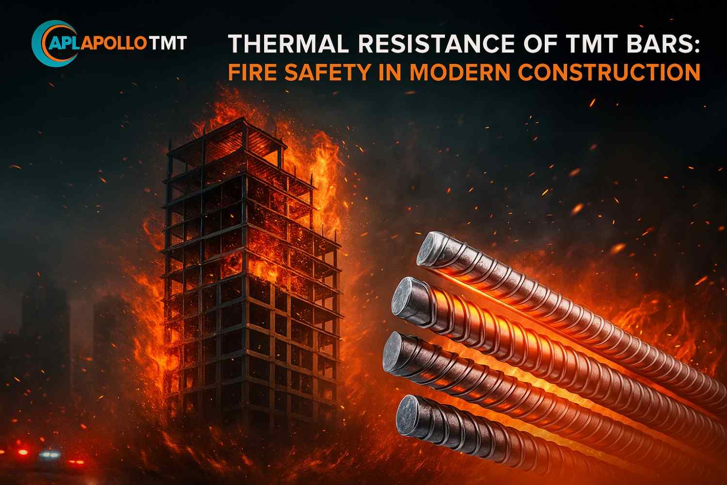 Thermal resistance of TMT bars