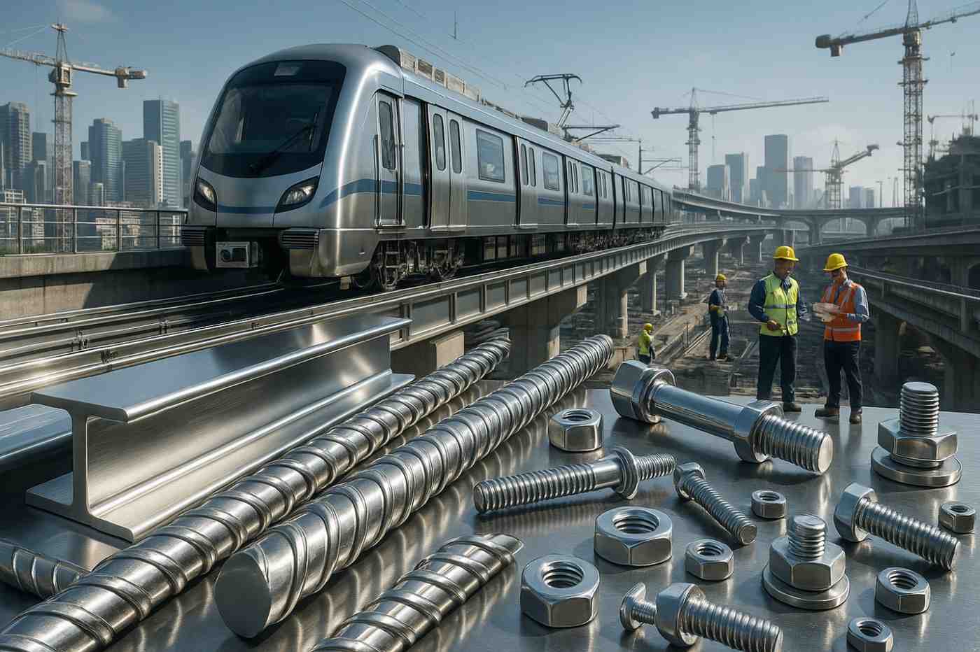construction steel products in India